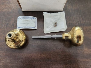 Progressive Hardware 2600P Schwenkspindel mit 2 US3 Messingknöpfen - Neu - Bild 1 von 2