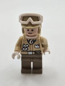 LEGO Star Wars sw0259 Hoth Rebel Trooper Orange Chin Dimple Minifigure 8083 - Picture 1 of 1