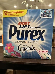 Purex DIRT LIFT ACTION W/ Crystals Laundry Detergent FRESH MOUNTAIN BREEZE 50 Oz - Picture 1 of 7