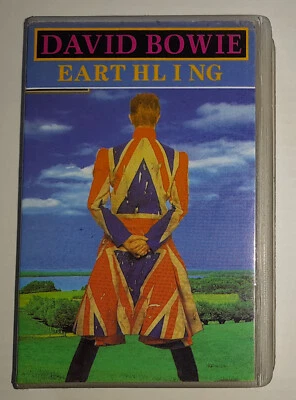 David Bowie Earthling INDIA Clamshell Case Cassette Authentic BMG 1997 Rarest - Image 1 of 4