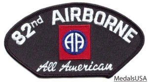 82nd AIRBORNE All American Iron/Sew on Patch HAT, JACKET OR VEST P402 - Picture 1 of 1