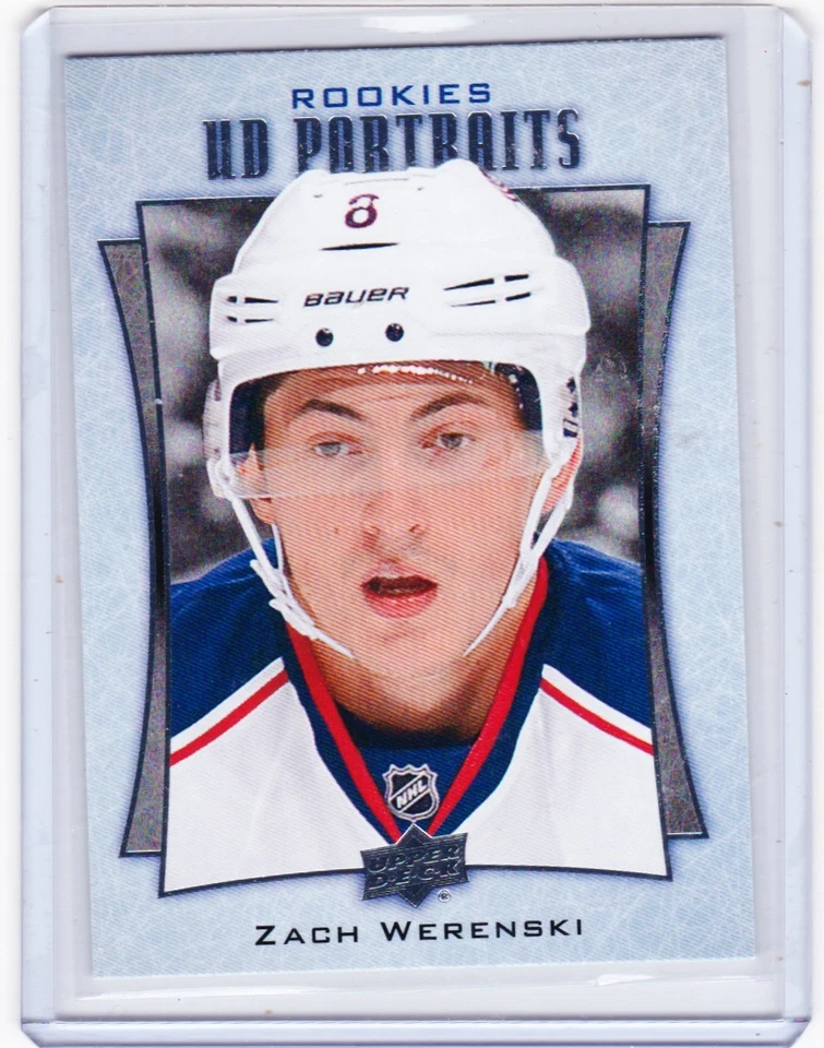 16-17 2016-17 UPPER DECK ZACH WERENSKI PORTRAITS P-89 COLUMBUS BLUE JACKETS - Image 1 of 1