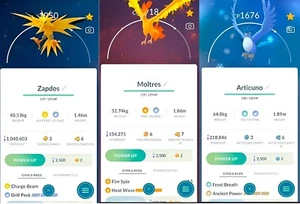 Moltres, Zapdos, Articuno | Pokemon Home, OT personalizado | Pokemon Home✨ - Picture 1 of 5