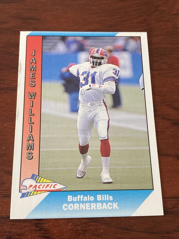 1991 Pacific Football #34 James Williams B3477 - Image 1 of 1
