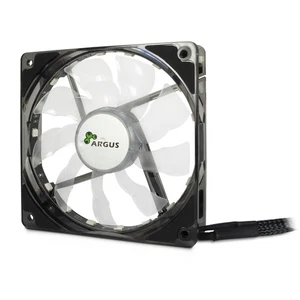 Inter-Tech Argus L-12025 Aura RGB, Gehäuselüfter schwarz/transparent - Afbeelding 1 van 5