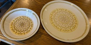 Set 1950’s Sierra Casual Ironstone Öfen MS 7 3/4” Suppe/Schale & Platte  - Bild 1 von 8