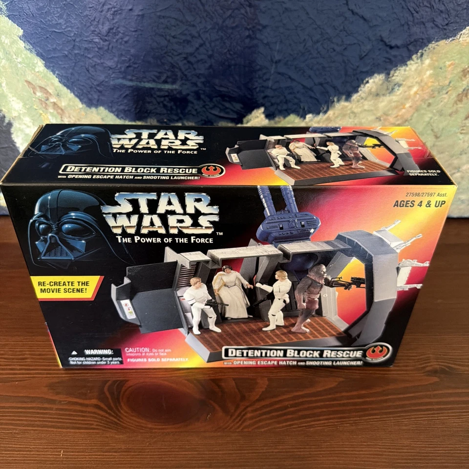 Kenner Detention Block Rescue with Opening Escape Hatch and Shooting Launcher Action Figure