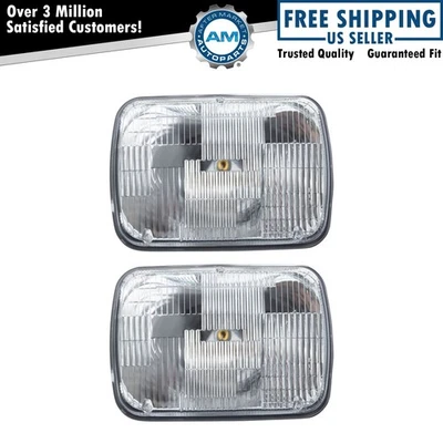 Conjunto de conjunto de faróis compatível com várias marcas e modelos - Imagem 1 de 4