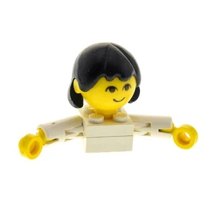 1x Lego Homemaker Large Head Figurine Woman Girls White Arm kurzx196 685px1c01 - Picture 1 of 1