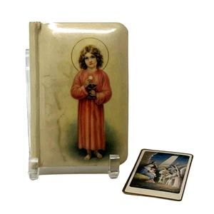 Vintage 1939 Children's Prayer Book: Jesus, Help Me - Celluloid Cover 4" x 2.75" - Picture 1 of 10
