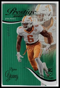 2023 Panini Prestige #313 Byron Young Xtra Points Green #/199 - Bild 1 von 2
