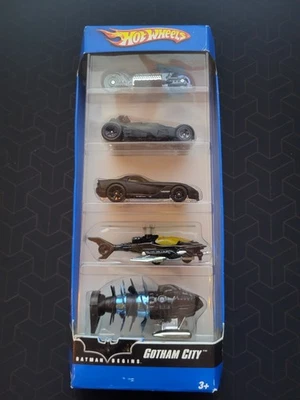 Paquete de 5 Hot Wheels Batman Begins Gotham City (vaso Batmobile / Dodge Viper) Foto 1 de 4
