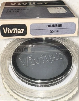 Genuine 55mm Polarizing Filter Japan original box - Image 1 of 4