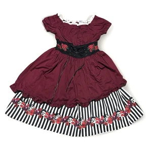 ADULT MEDIUM Disney Parks The Dress Shop Fluch der Karibik rotes Kleid - Bild 1 von 6