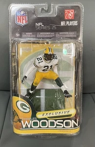 2010 MCFARLANE NFL SERIES 25 - CHARLES WOODSON (EXCLUSIVE) GB PACKERS - NEW - Picture 1 of 4