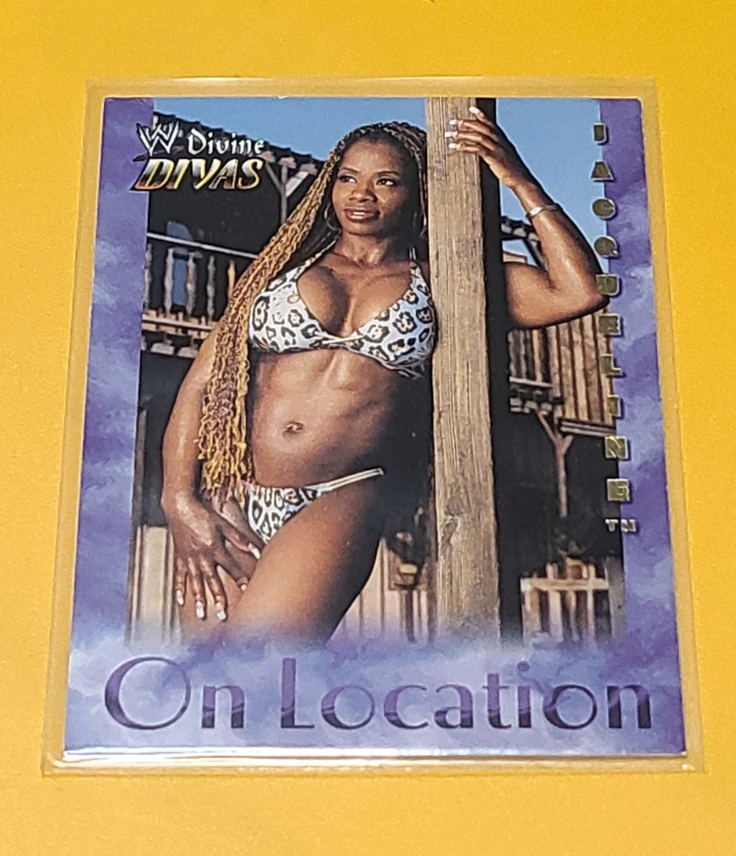 WWE WWF JACQUELINE 2003 FLEER DIVINE DIVAS #1 OF 16OL - Image 1 of 1