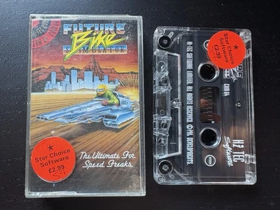 Future Bike - Hi-Tec - Commodore 64 C64 - Tested - Image 1 of 4