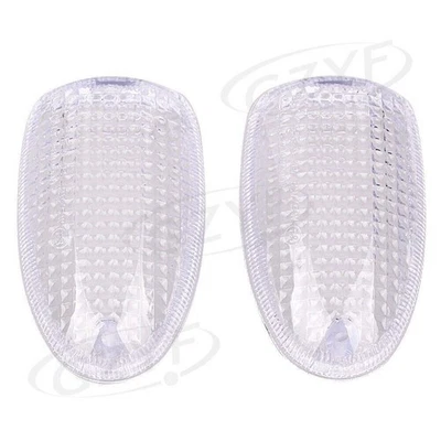 Par de lentes de señal de giro delanteras transparentes para BMW K1200RS 1997-2004 R850R/R1100R/R1100S Foto 1 de 4