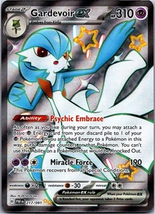 Gardevoir ex 217/091 - Paldean Fates Holo - Picture 1 of 2