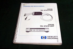 HP 15413-15414AA OPERATING & SERVICE MANUAL - Picture 1 of 1