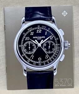 Patek Philippe 2015 Booklet 5370 Grand Complication Split-Second Chrono OEM / - Bild 1 von 5