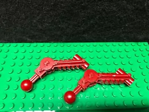 BIONICLE LEGO Marca Giunto Sfera 5x7 Braccio Foro Duale Asse x240 32476 Rosso Scuro (coppia) - Foto 1 di 2