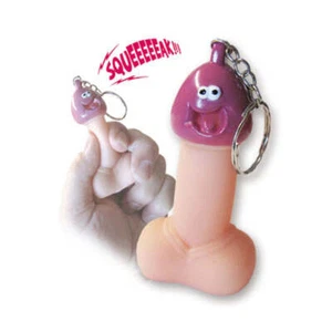 Squeaky Pecker Keychain - Novelty Keychain - Bild 1 von 2