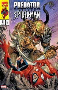 PREDATOR VS SPIDER-MAN #1 - TYLER KIRKHAM VARIANTE COMMERCIALE ESCLUSIVA QUASI NUOVA+ - Foto 1 di 4