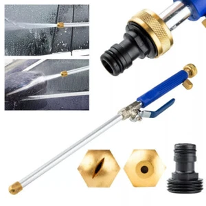 Hydro Jet High Pressure Power Washer Water Spray Gun Nozzle For Garden Car Hose - Picture 1 of 14