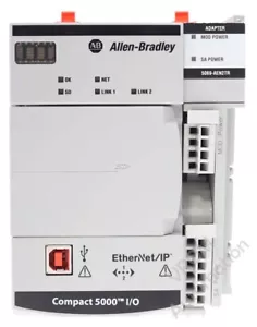 Allen Bradley 5069-AEN2TR /A CompactLogix 5000 2P Ethernet Adapter Module - Picture 1 of 7