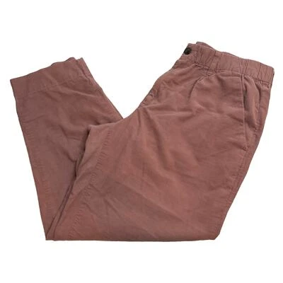 Pantalones Madewell Pana Pull-on Mujer Medianos Medianos Jogger Rosa Suave Delgado Casa de Campo Foto 1 de 4