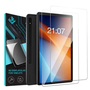2x 9H Schutzglas für Samsung Galaxy Tab S8+ 12.4 Zoll 2022 Displayglas Tablet - Bild 1 von 3