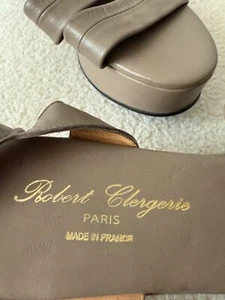 Robert Clergerie Platform Sandals Size 10 buckle strap platform $595 - Picture 1 of 11