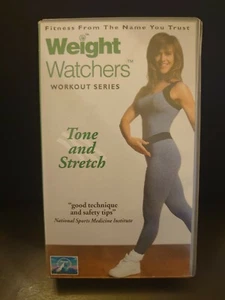 WEIGHT WATCHERS WORKOUT SERIES TONE AND STRETCH VHS - Foto 1 di 6