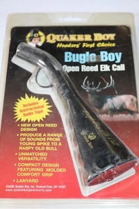 Quaker Boy Bugle Boy open reed elk game call NEW IN PACKAGE, lightweight - Picture 1 of 4