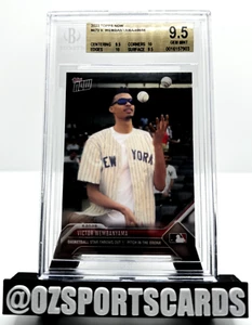 2023 Topps Now Victor Wembanyama First Pitch Bronx Rookie RC #472 BGS 9.5 - Picture 1 of 2