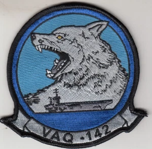 VAQ-142 GRAY WOLVES COMMAND CHEST PATCH [Item 142000] - Picture 1 of 1