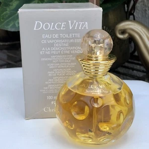 💝Vintage Original Formula 1990s DOLCE VITA Christian Dior EDT 3.4oz Spray NEW - Picture 1 of 6