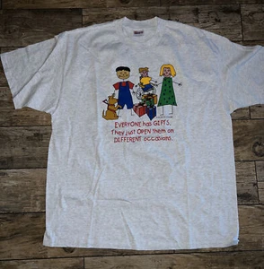 VTG 90s Everyone Has Gifts By E.L. Andersson Size XXXL NWT Special Needs School - Picture 1 of 6