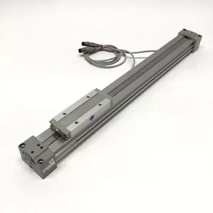 SMC MY1B16-200 Rodless Cylinder 16mm Bore, 200mm Stroke w/ 2x Auto Switches - Picture 1 of 7