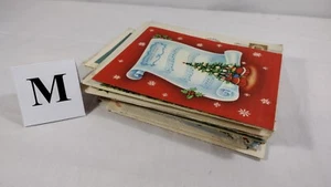 (M) Lot of 22 1945 Greeting Cards w/ Envelopes Stamps Ephemeral Christmas Birthd - Picture 1 of 11