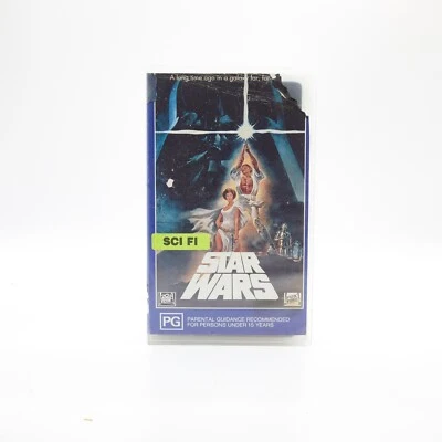 STAR WARS VHS 1992 Release - Ex Rental - Image 1 of 3