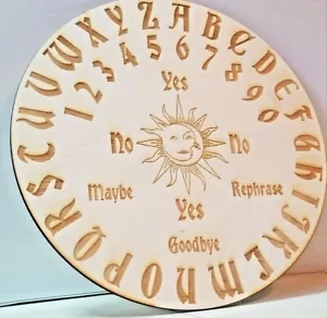 6 Zoll Sonne & Mond Pendelbrett auf Birkenholz - Bild 1 von 10