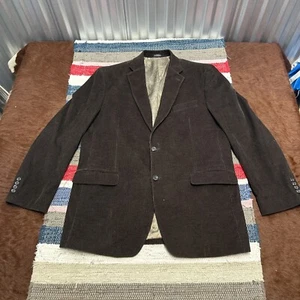 Chaps Brown Corduroy Cotton Blazer Mens 44L - Picture 1 of 10