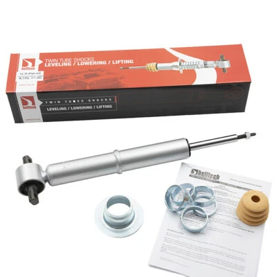 Puntal Belltech para Chevy Silverado GMC Sierra 1500 2x4 4x4 0" a -2" caída CADA UNO Foto 1 de 4