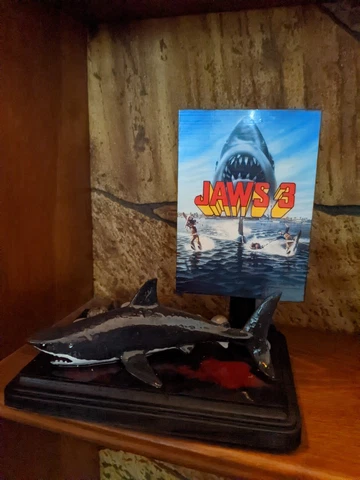 Jaws 3  Diorama - One Of a Kind numbered ,Shark Cover