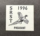 1996 STANDING ROCK - Native American Tribe Pheasant License Stamp - MNH