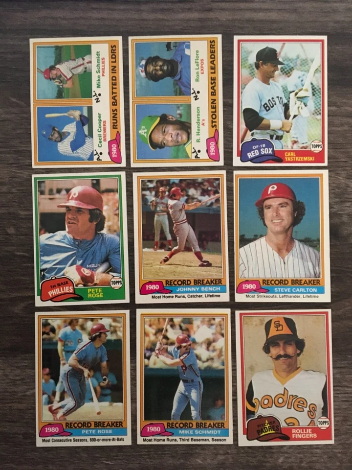 1981 Topps #1-250 You Pick RC, Stars, HOF Complete Your Set - Image 1 of 1