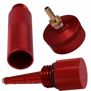 Extended Gas Cap Oil Change Funnel Magnetic Oil Dipstick For Honda EU2200i - Picture 1 of 11