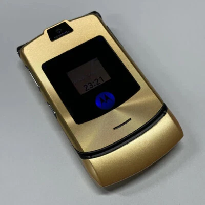 Teléfono Móvil Motorola Razr V3i Dolce Gabnna (Edición Limitada) Desbloqueado Abatible Foto 1 de 4